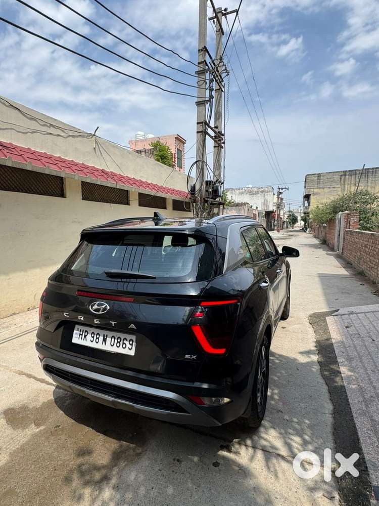 2023 Hyundai Creta Petrol Automatic Black Colour