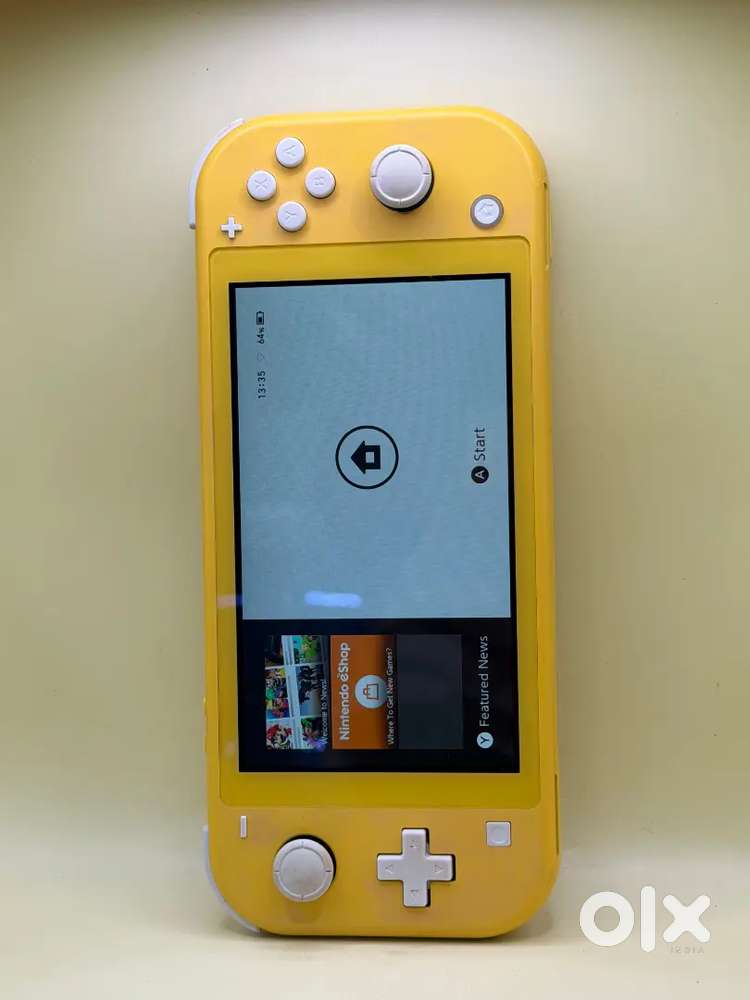 Nintendo Switch Lite console handheld game yellow colour for sale