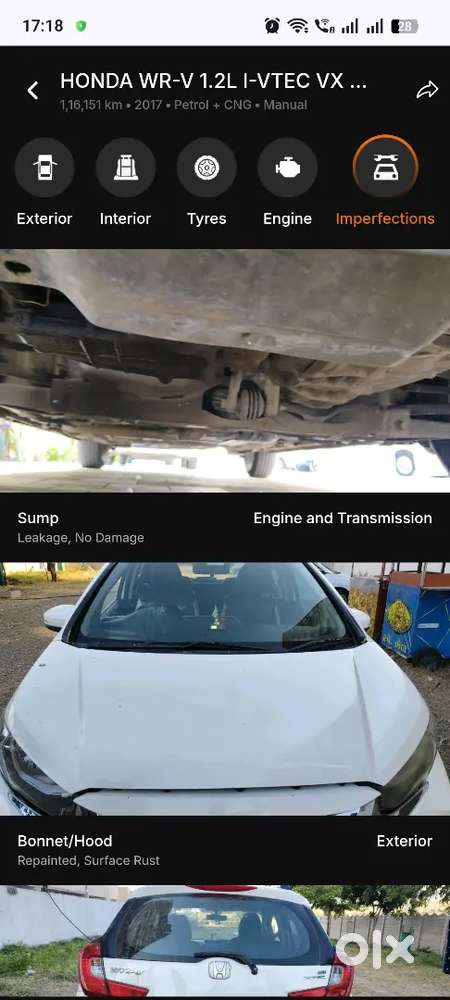 Honda Wr-v 2017 Petrol