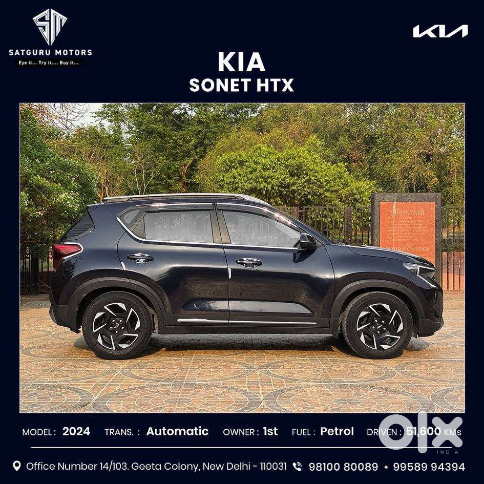 Kia Sonet 1.0 Htx Dct Anniversary Edition, 2024, Petrol