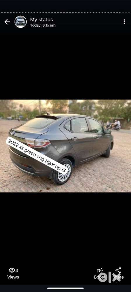 Tata Tigor Xz Plus Cng Leatherette Pack, 2022, Cng & Hybrids