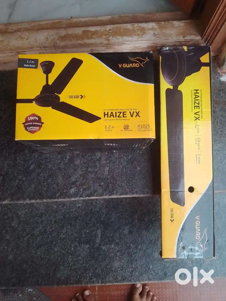 V guard celling fan new