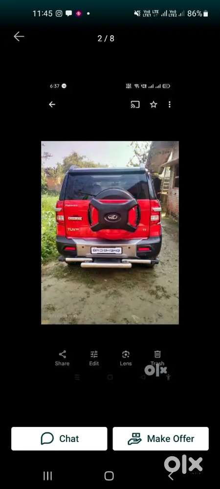 Mahindra Tuv 300 Plus 2018 Diesel 79000 Km Driven