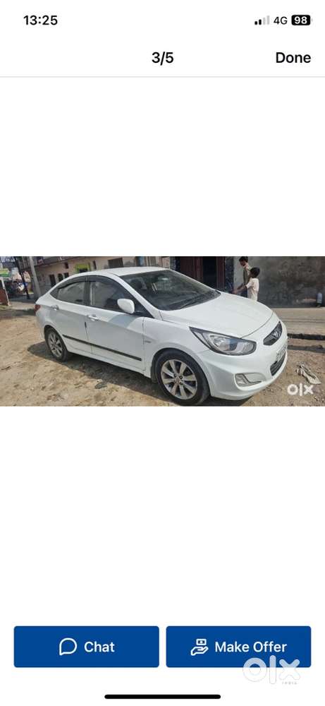 Hyundai Fluidic Verna 2012 Diesel Good Condition