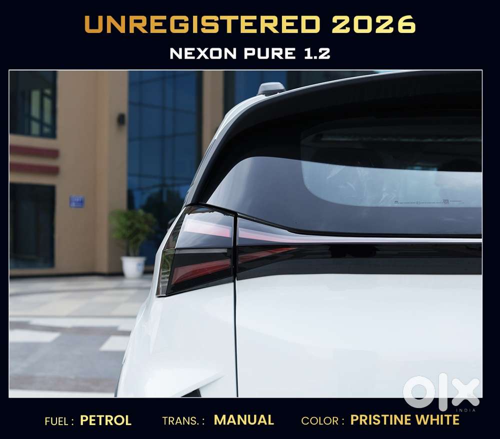 Tata Nexon Pure (s) 1.2 Petrol 6amt, 2026, Petrol