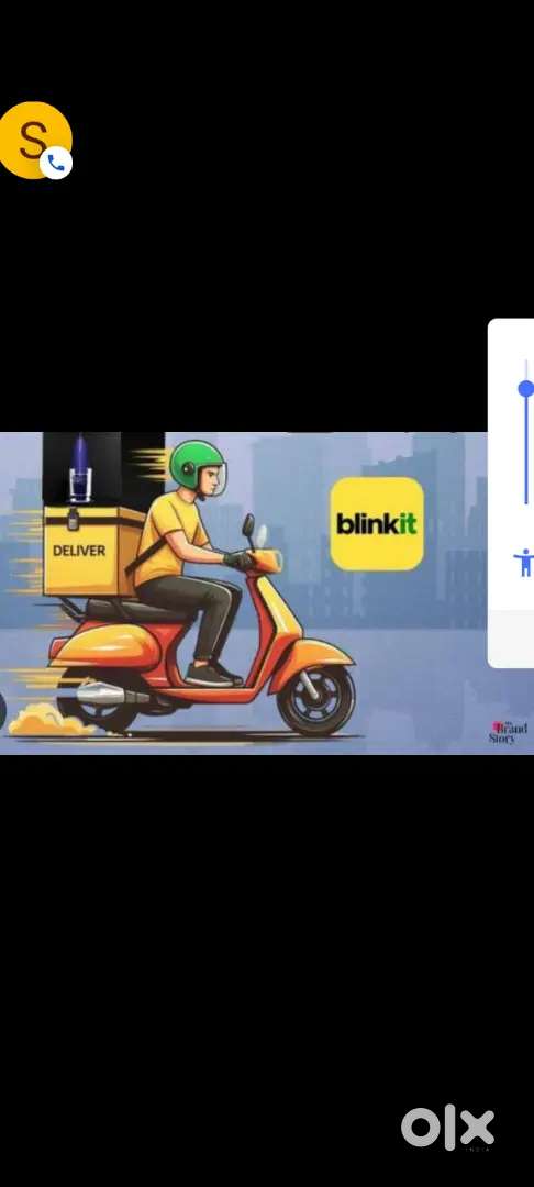 Hiring for Kolkata blinkit delivery boy job