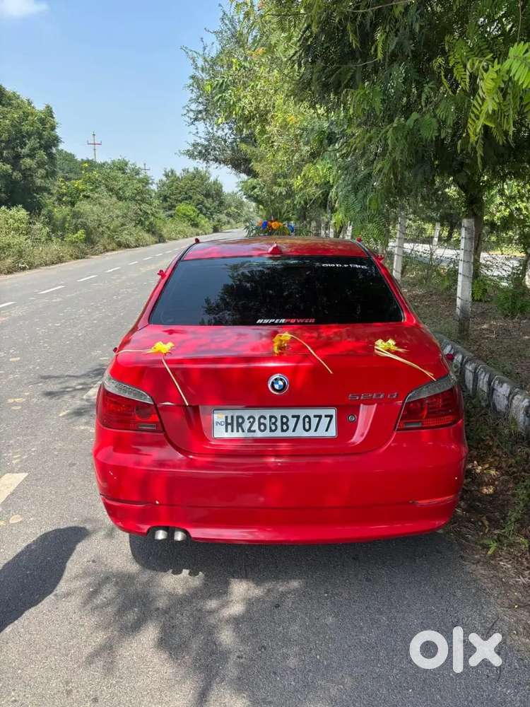 Bmw 520d Red Color