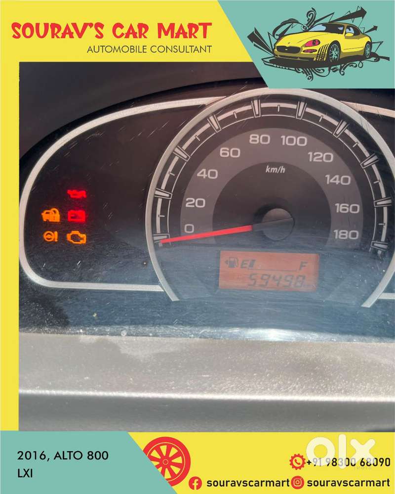Maruti Suzuki Alto 800 Lxi, 2016, Petrol