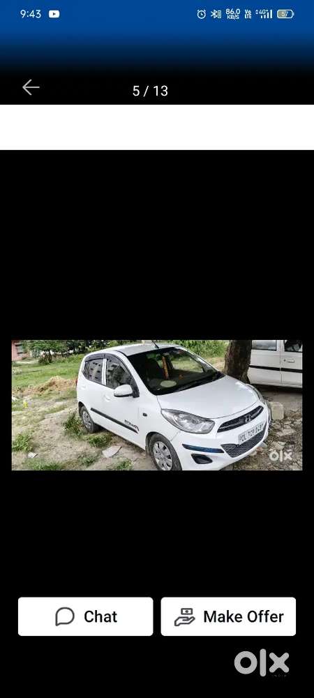 Hyundai I10 2012 Cng & Hybrids Well Maintained