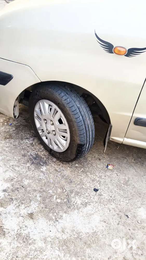 Okay Condition Gadi New Tyre Professional Look