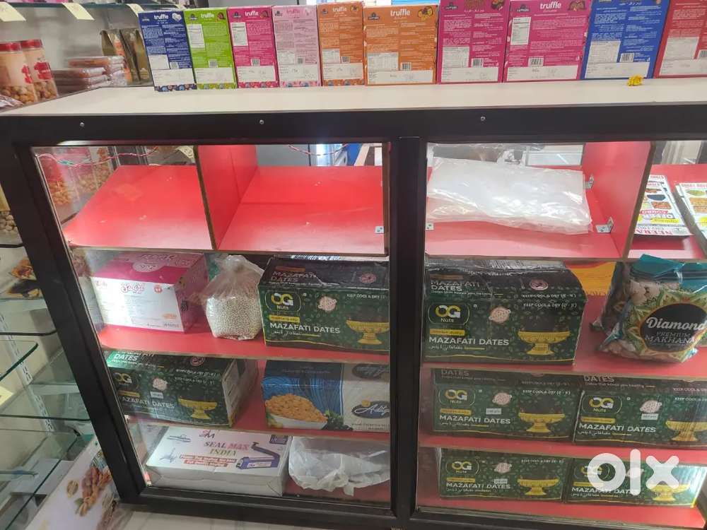 Glass display rack