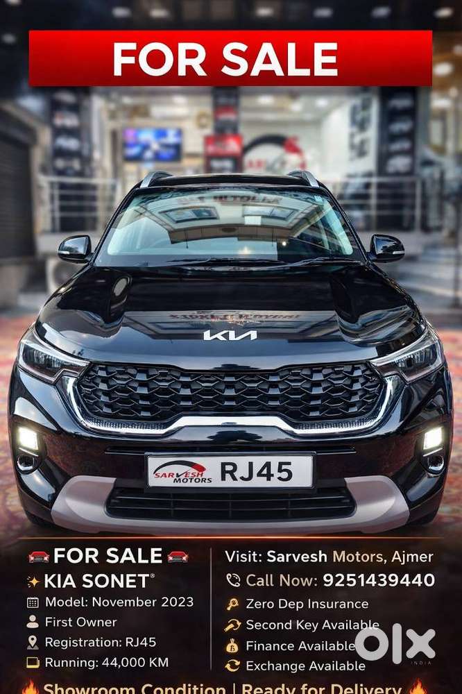 Kia Sonet Htx Turbo Imt, 2023, Petrol