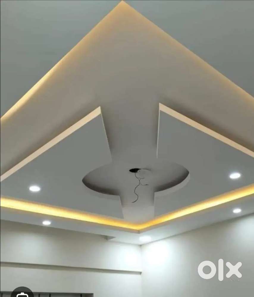 All pop work Gypsum pvc
