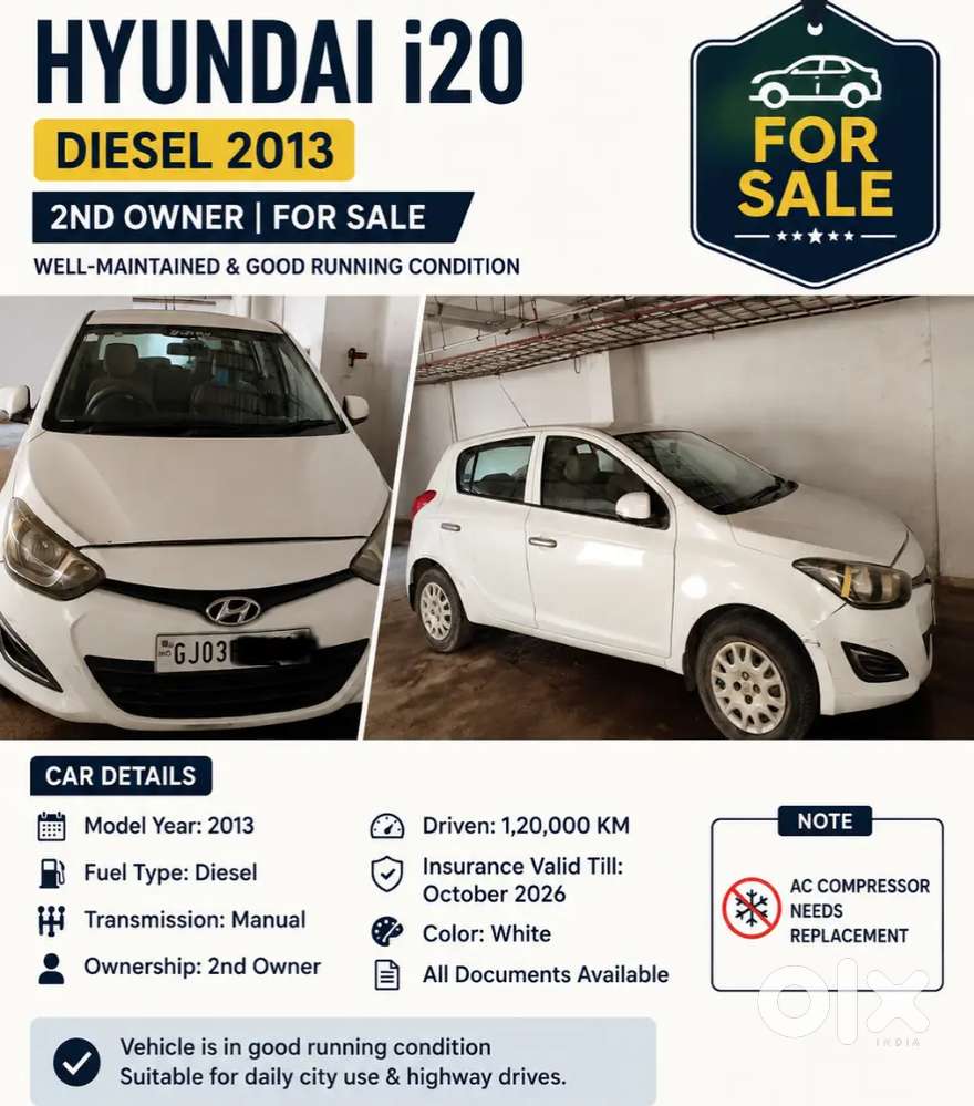 Hyundai I20 Diesel Era 2013