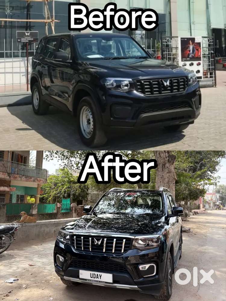 Mahindra Scorpio N Z2 Petrol Base To Top Modified