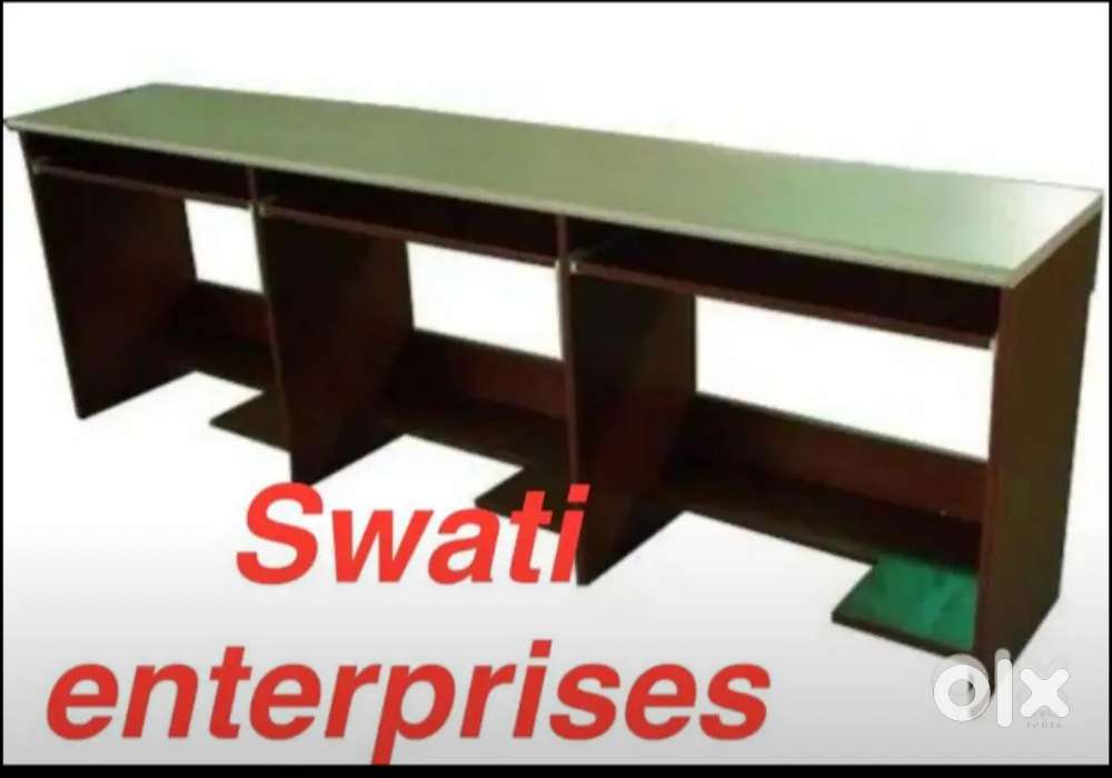 New 3 seater workstation computer table office furniture