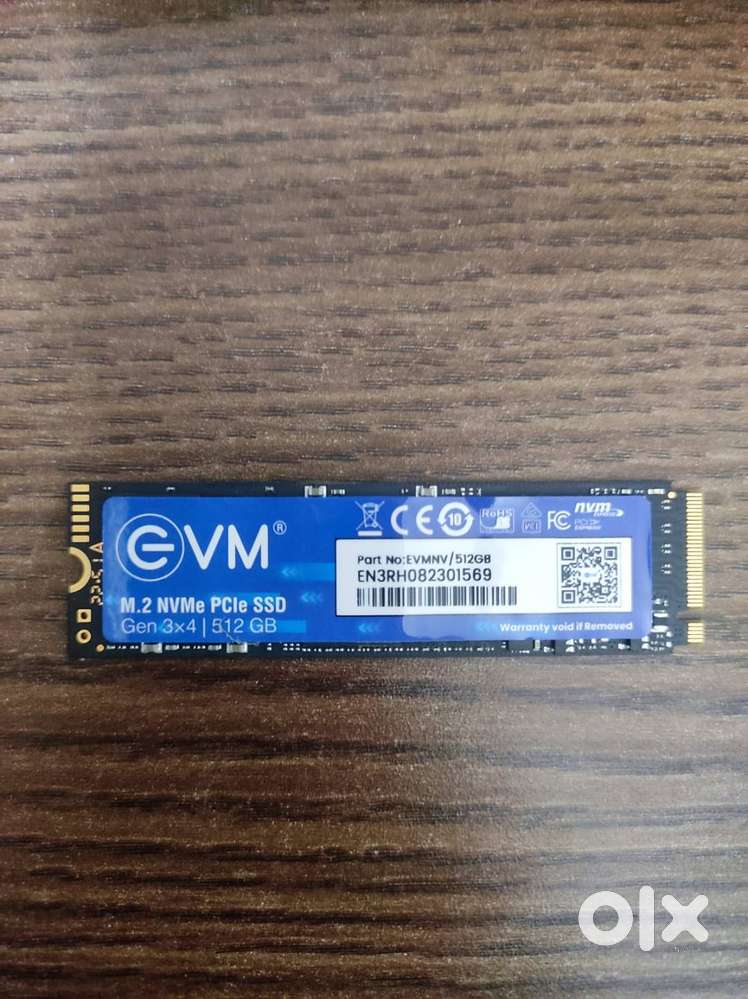 2 x EVM 512GB M.2 SSD | SATA + NVMe | ₹5,000 Each