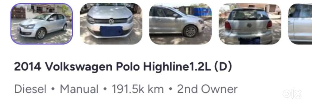Polo Volkswagen Highline1.2l(d)