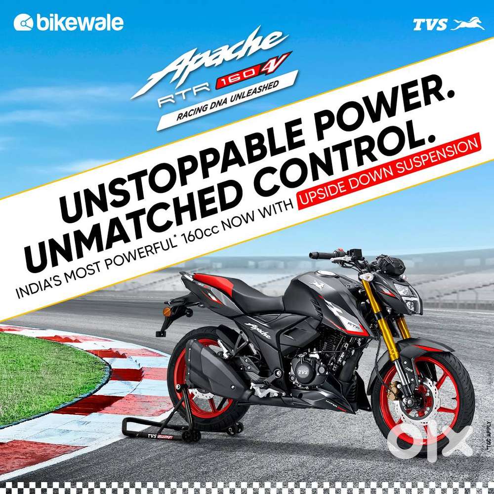Brand New Apache RTR 160 4V 2026 0 Kms - Motorcycles in Shaheen Bagh ...