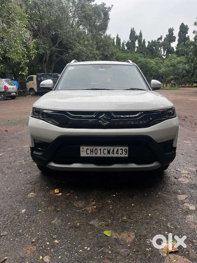 Chandigarh Driven Brezza Govt Officer At