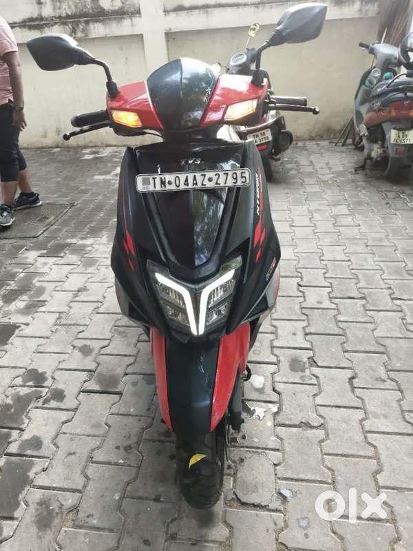TVS NTORQ 125 red colour