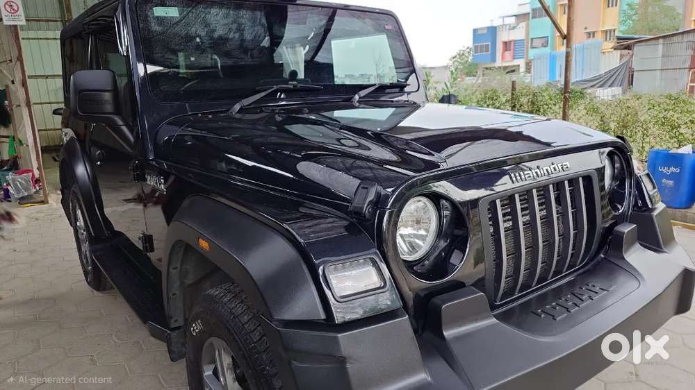 2023 Mahindra Thar Lxt 4x4 Diesel 
Black  21,000 Km  Top Variant