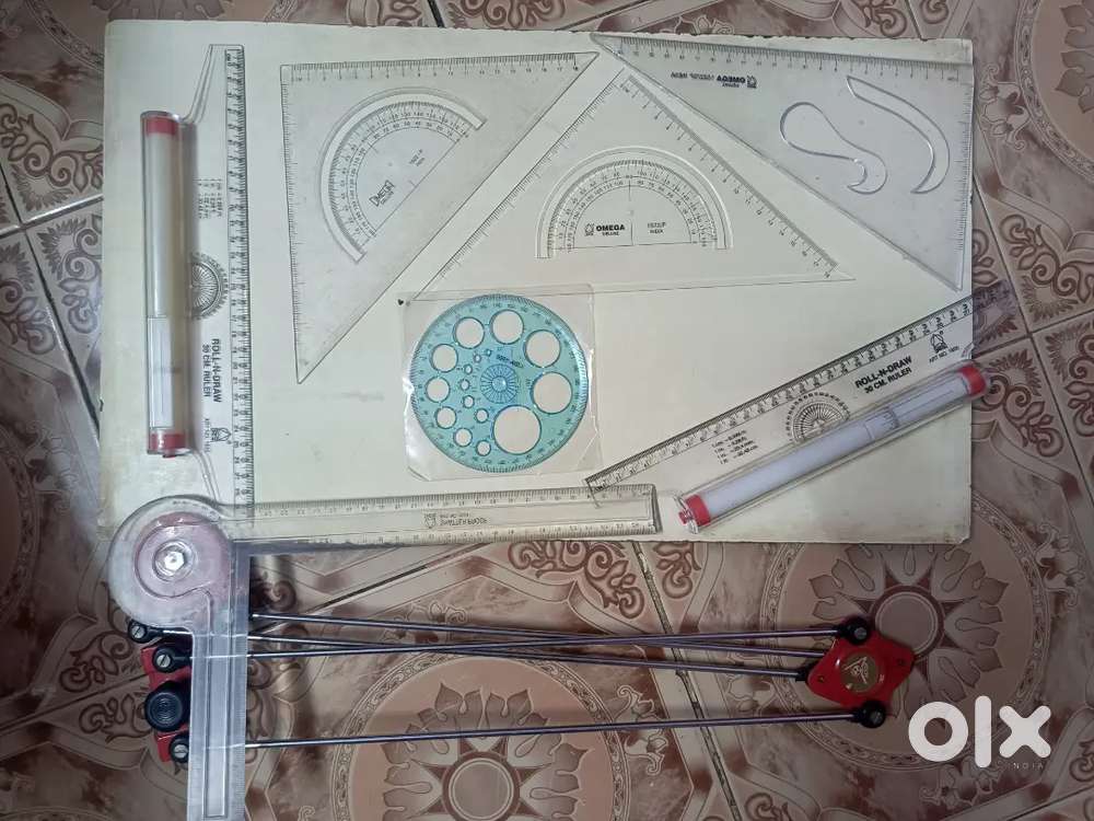 Complete Engineering Drawing Kit  Drafter + Other drawing Instruments