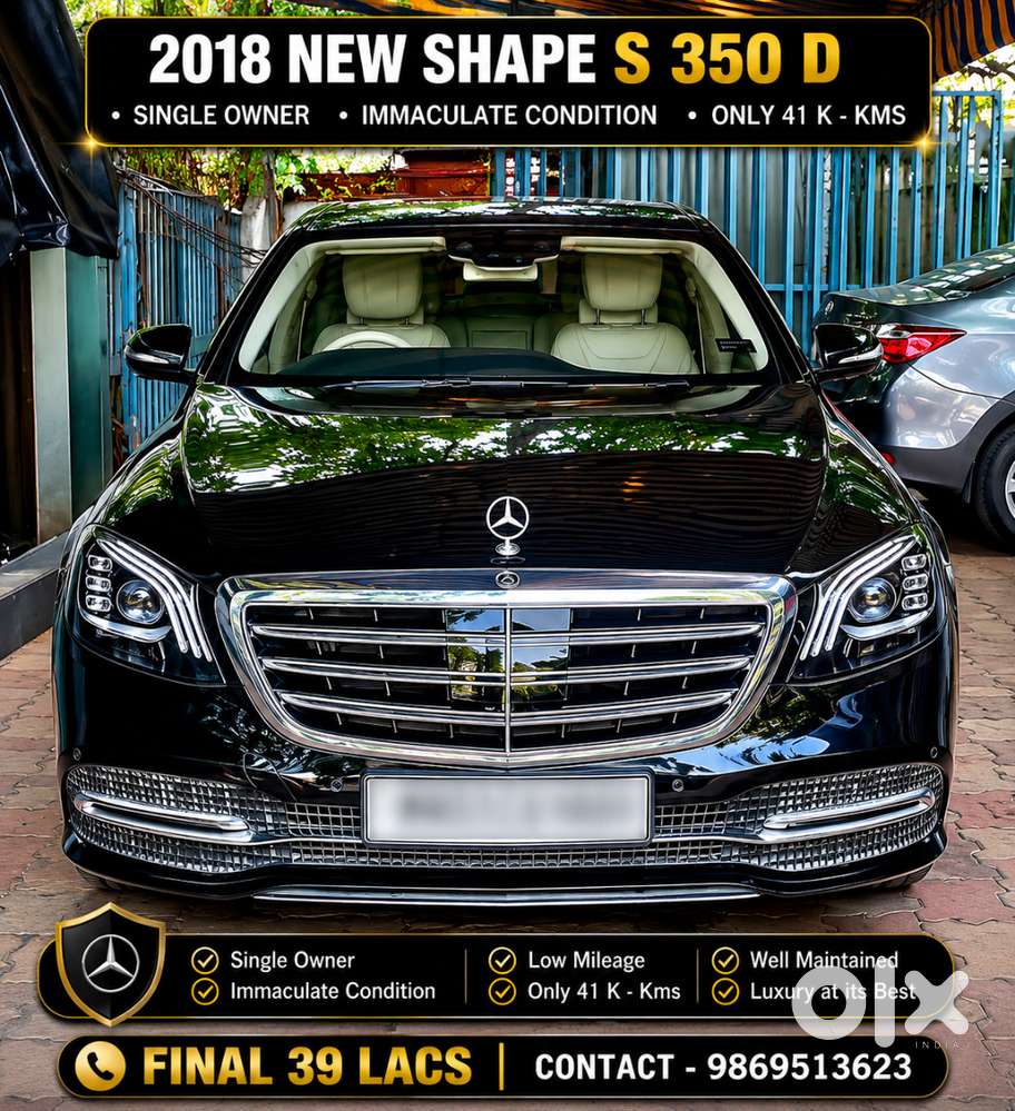 Mercedes-benz S350d  2018  Single Owner  Immaculate Condition
