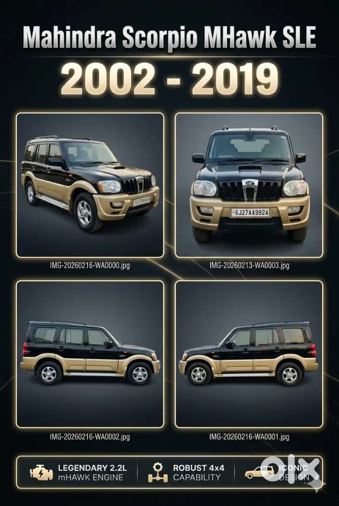 2014 Mahindra Scorpio Sle Mhawk Diesel