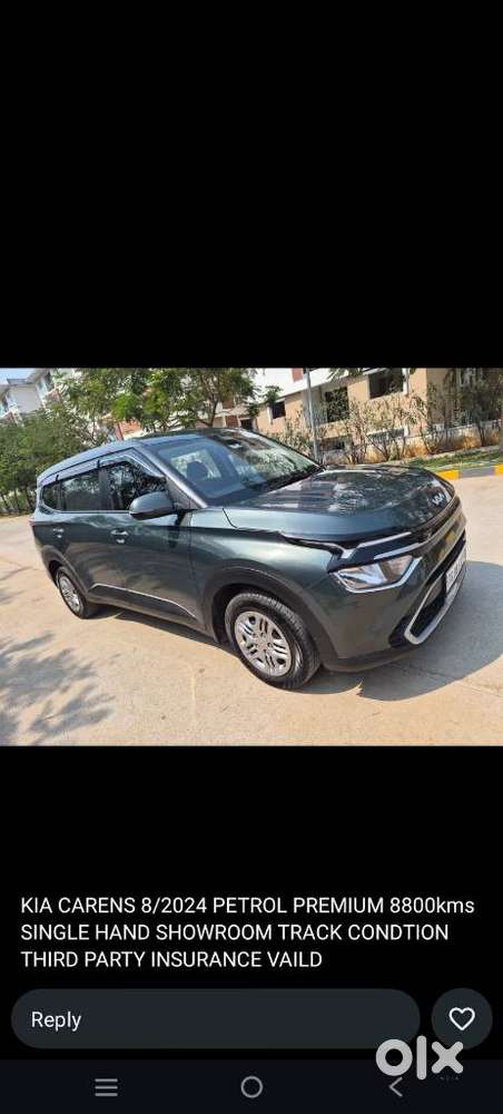 Kia Carens G 1.5 6mt Premium (o) 7-seater, 2024, Petrol