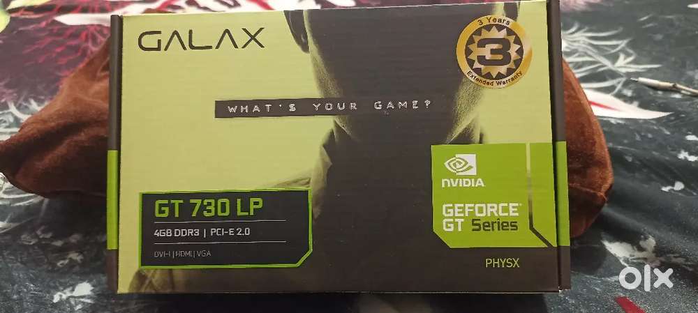 4 GB DDR3 Graphic card 3 months old under warrenty of 2.9 years