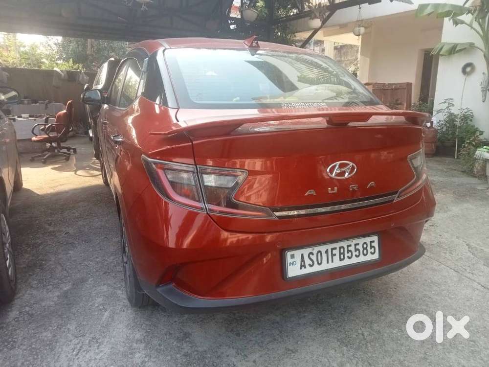 Hyundai Aura Bs Vi , Fiery Red