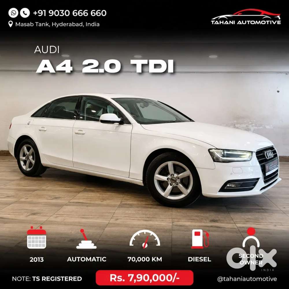 Audi A4 2.0 Tdi (143bhp), 2013, Diesel