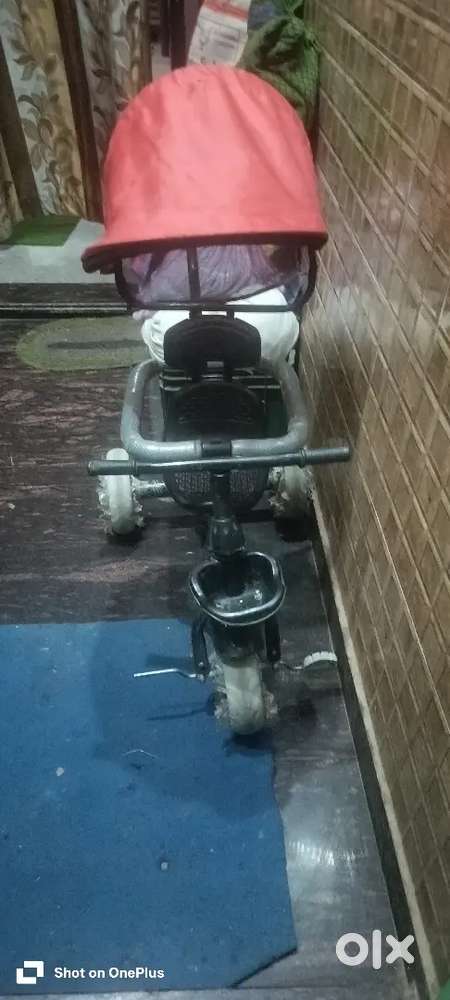 Waker 2 kids rikshaw gadi one jhula