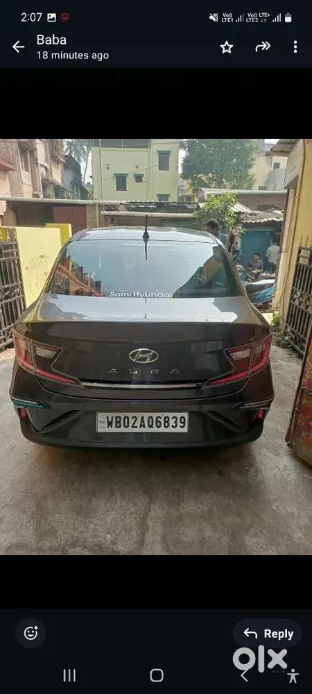 Hyundai Aura 2021 Petrol Good Condition