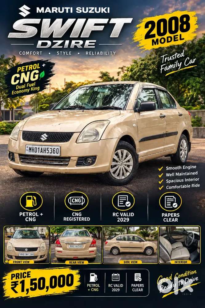 Maruti Suzuki Dzire 2008