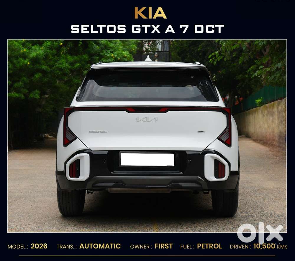Kia Seltos Gtx Plus 1.5 Turbo Petrol Dct, 2026, Petrol