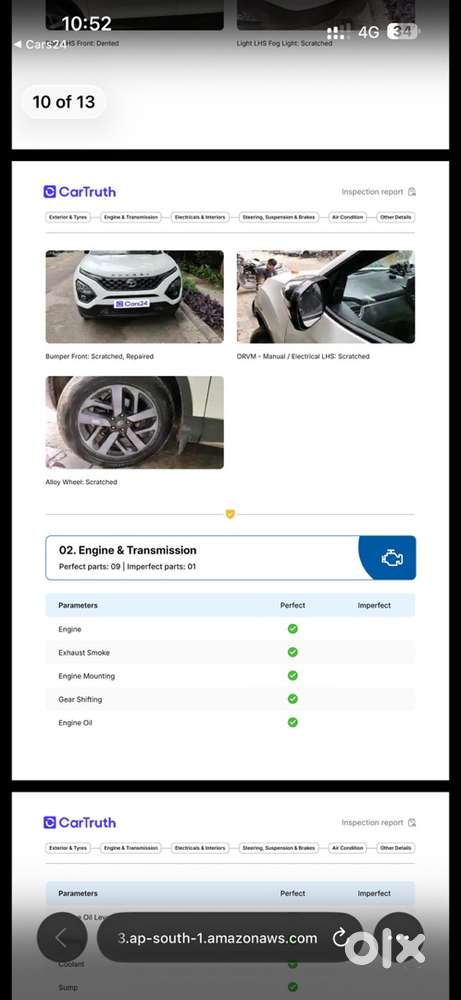 2023 Tata Safari 2.0 Kryotec Diesel