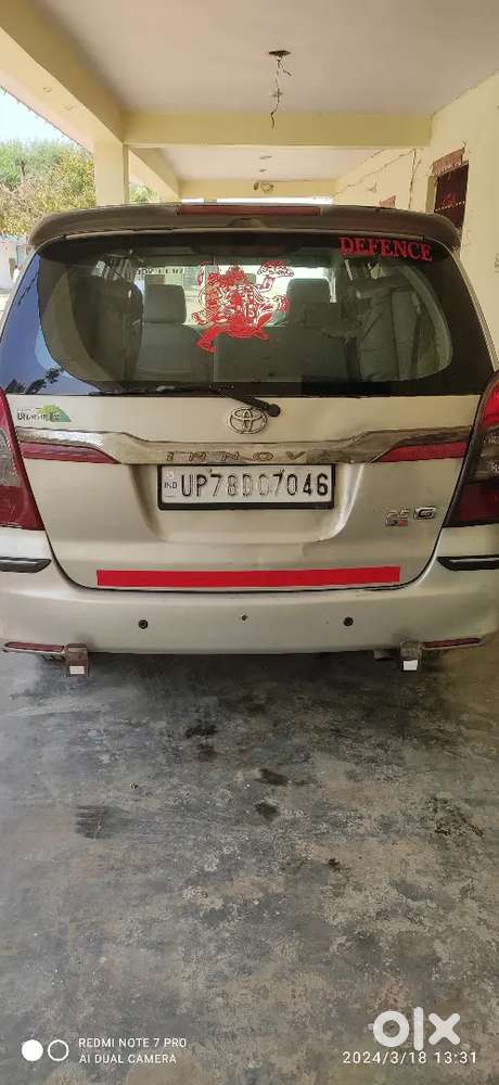 Toyota Innova G4 2013 Petrol