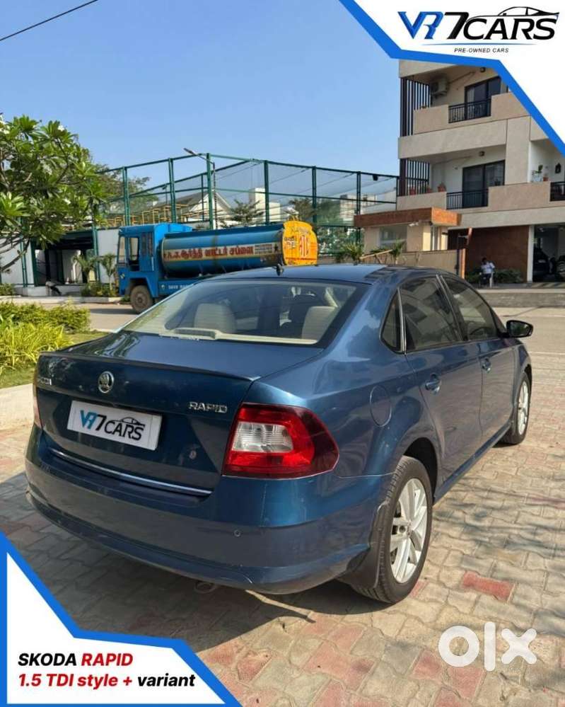 Skoda Rapid [2016-2020] 1.5 Style Plus Tdi At, 2017, Diesel