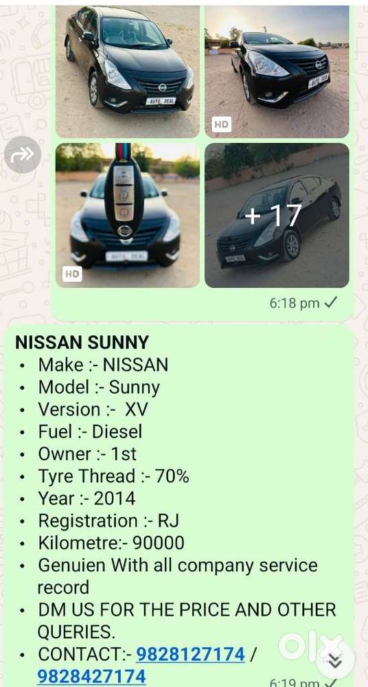 Nissan Sunny Xv D, 2014, Diesel