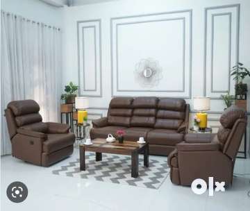 Adjustable Recliner Sofa Set five 5 Seater 3 1 1 Sofa Dining