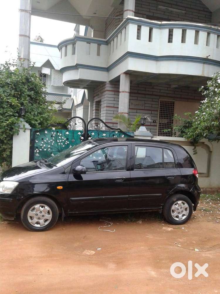 Black Getz Sporty Look, New Tyres And Beige Seat Covers