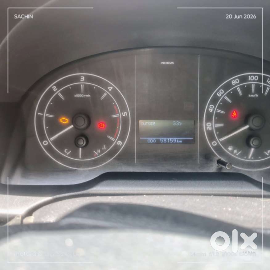Toyota Innova Crysta 2.4 Gx Mt 8s, 2021, Diesel