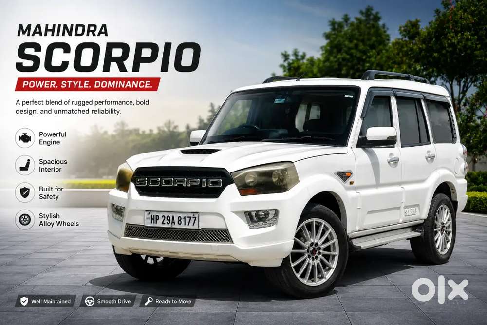  Mahindra Scorpio S2 (2015) Diesel – 7 Seater  Well Maintained