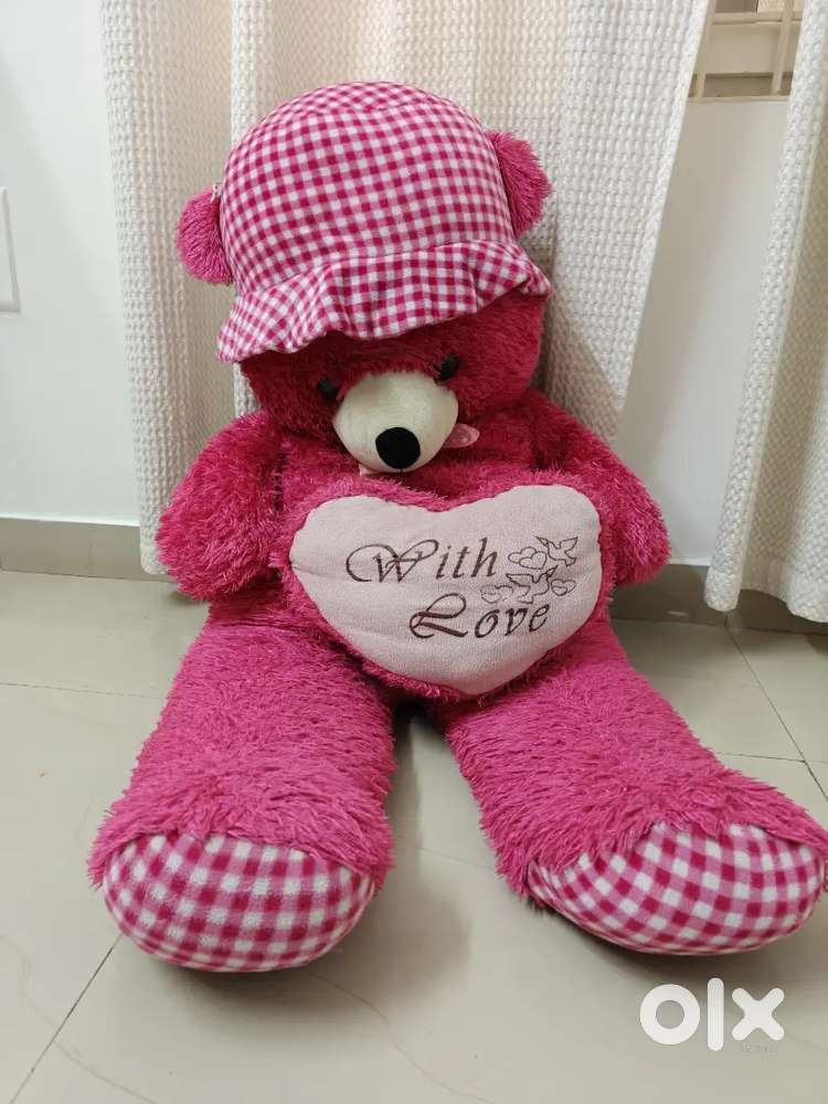 Big teddy bear.