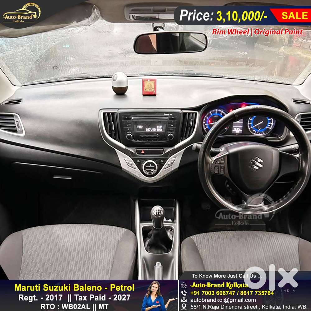Maruti Suzuki Baleno 1.2 Delta, 2017, Petrol