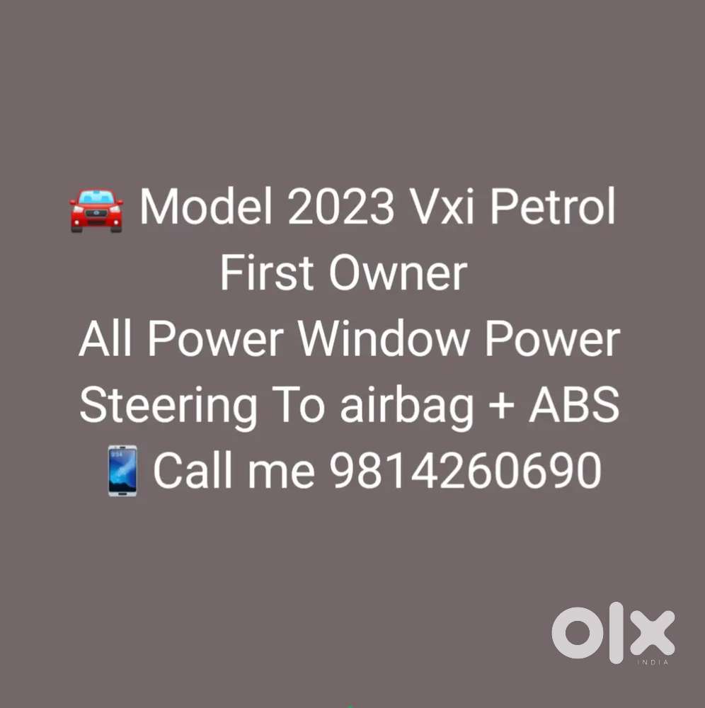 Maruti Suzuki Swift Vxi 2023 Model