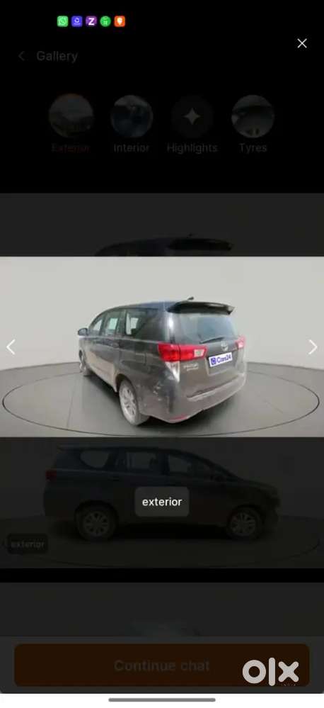 Toyota Innova Crysta 2019 Diesel 93000 Km Driven