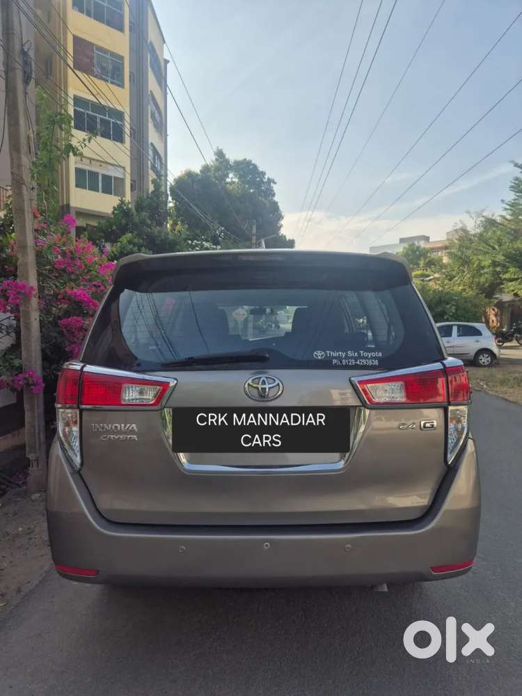 Toyota Innova Crysta [2020-ongoing] 2.4 Gx 7 Str, 2017, Diesel